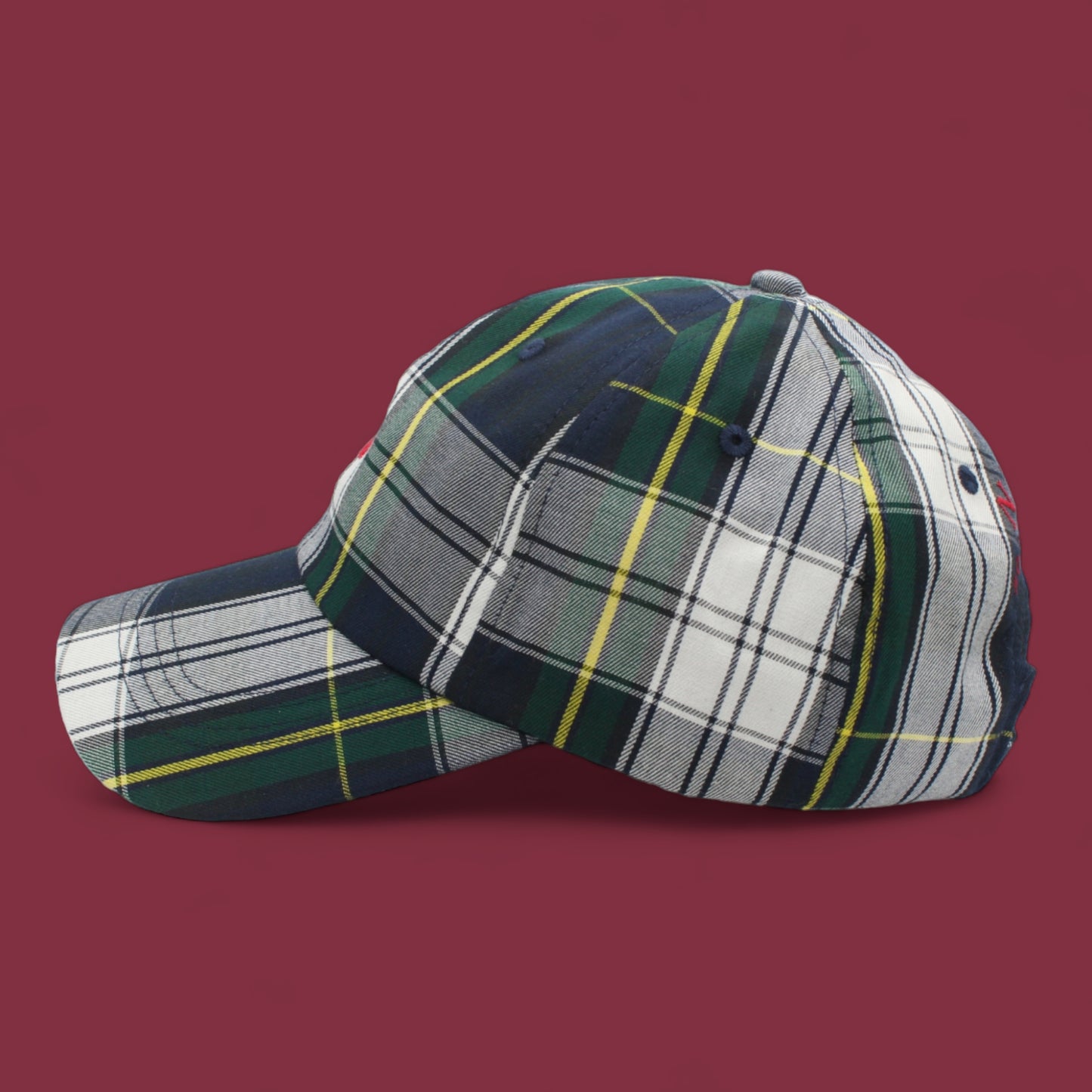 '65 Varsity Plaid Cotton Cap
