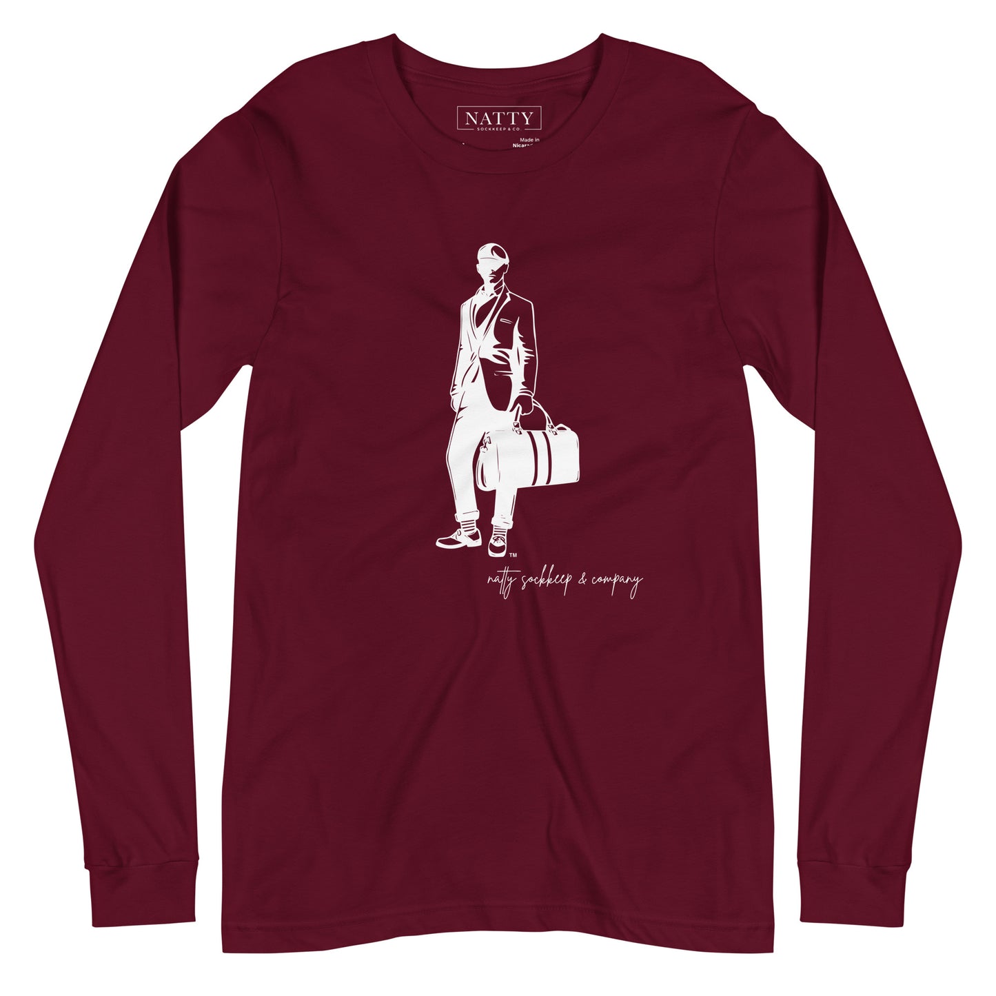 Natty Long-Sleeve Crew