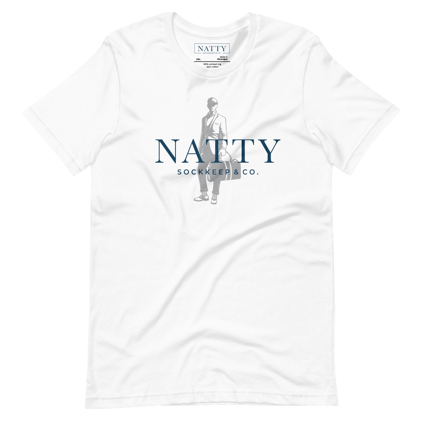Natty Sockkeep Brand Graphic T-Shirt