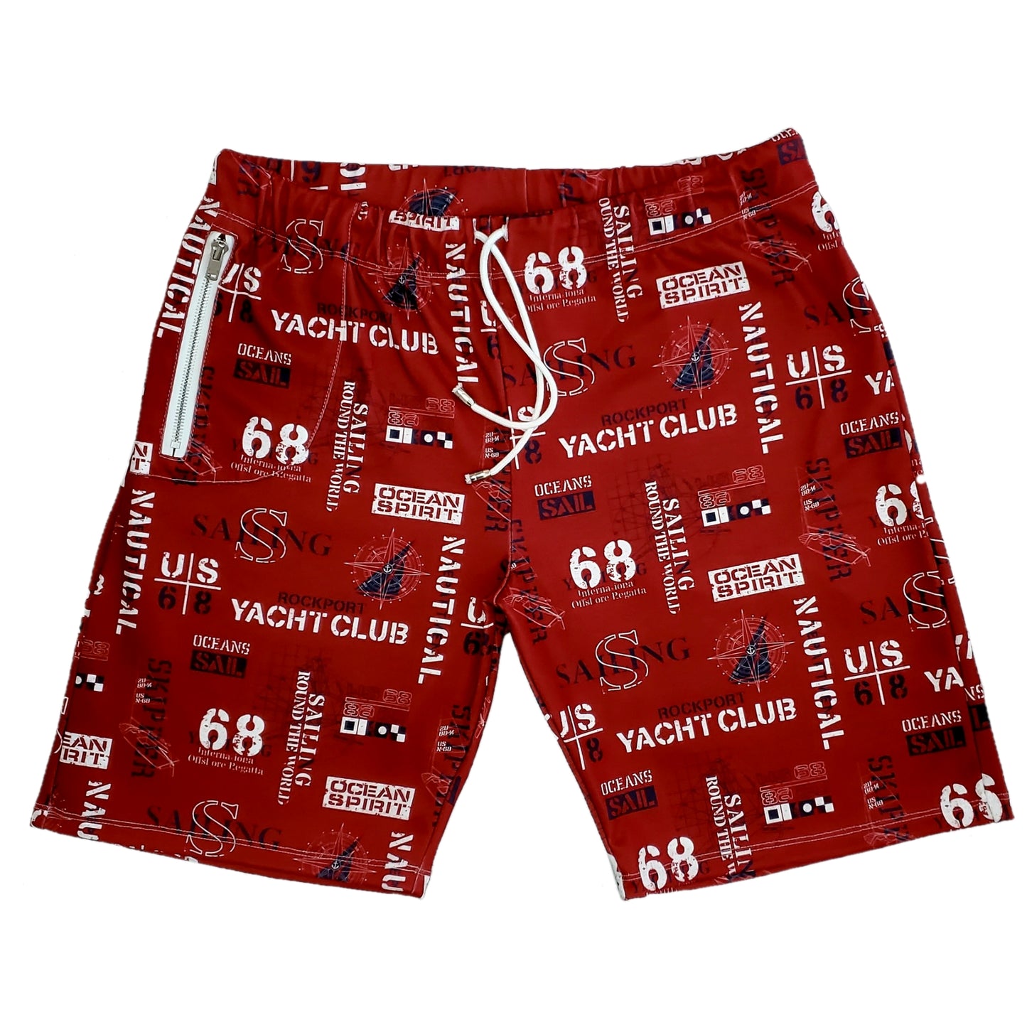 Casual Yacht Shorts Red