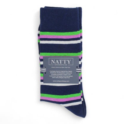 The Club Colour Sock Navy