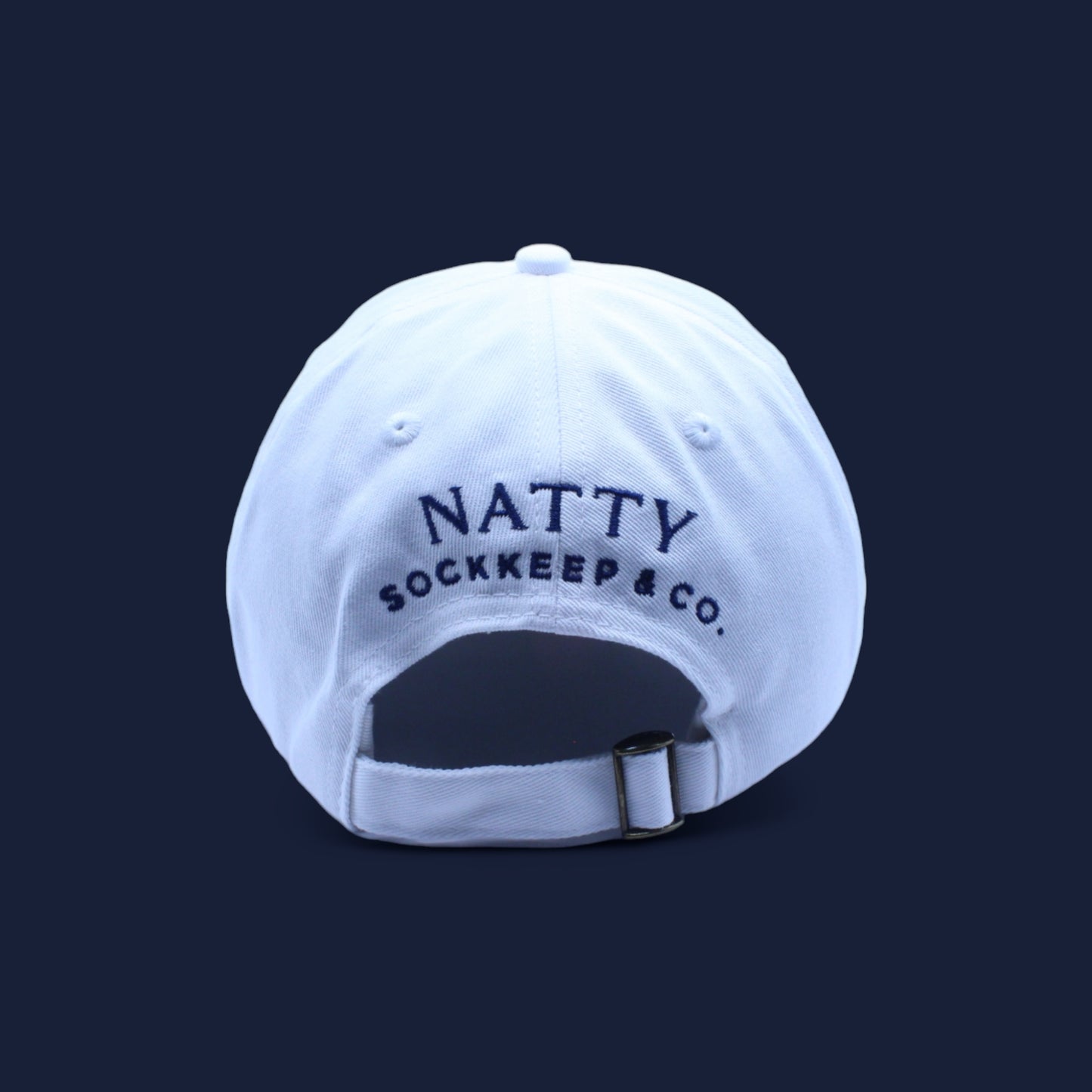 Natty Gent White Chino Cap