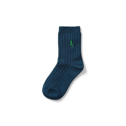 Kids Academy Classics - Navy w/ Green Logo